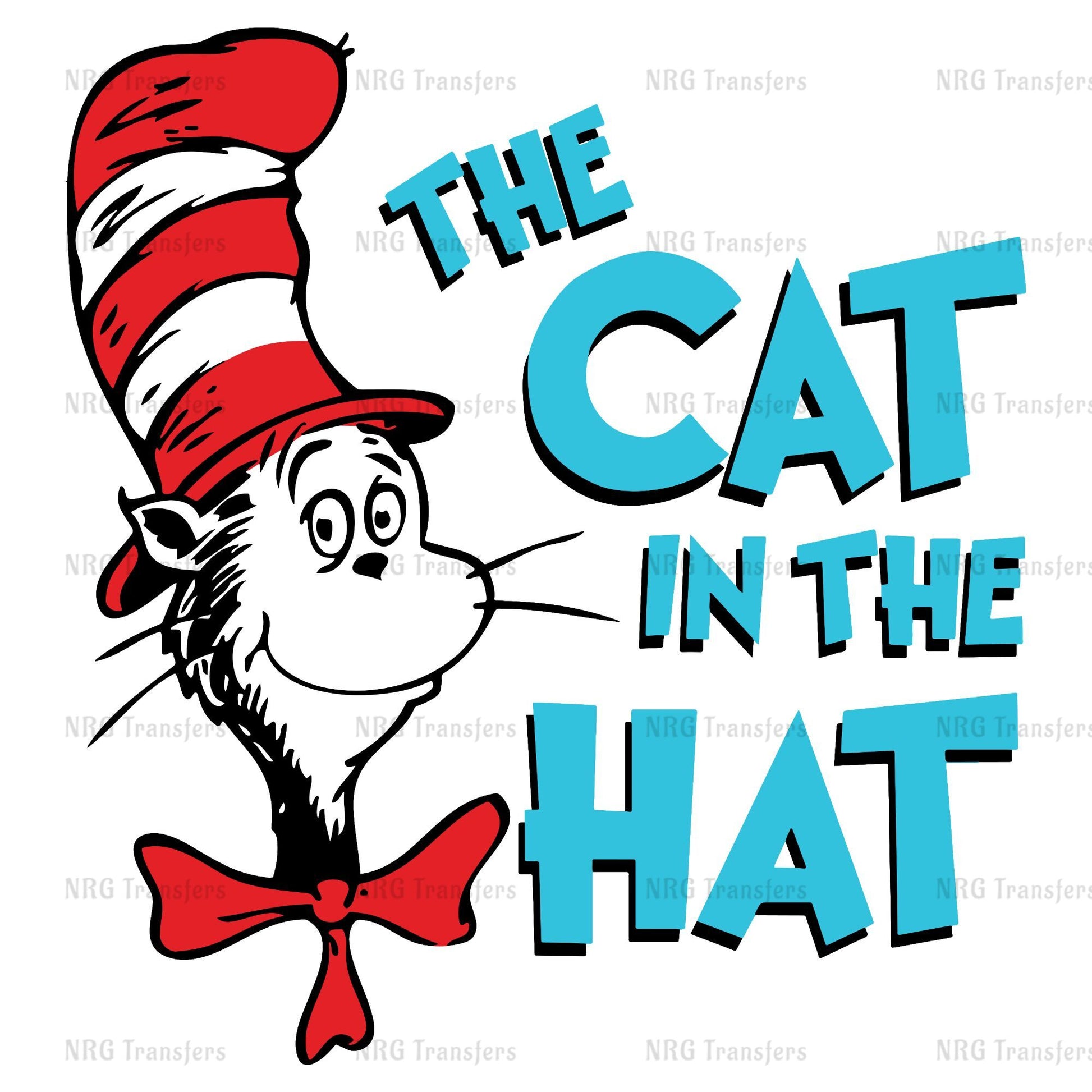 the cat in the hat is wearing a red bow tie