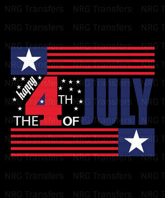 July 4th #014- DTF TRANSFER