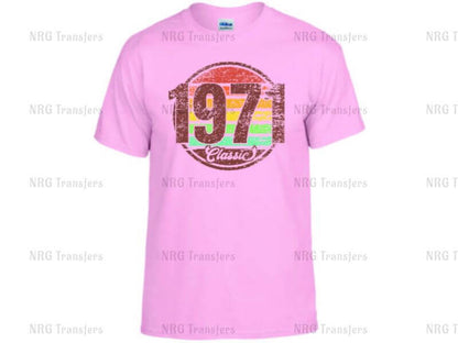 a pink t - shirt with the number seventy seventy seventy seventy seventy seventy seventy seventy