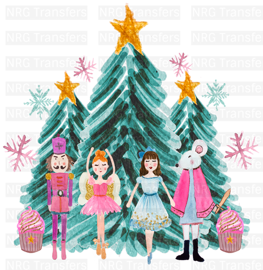 Watercolor Nutcracker- DTF TRANSFER