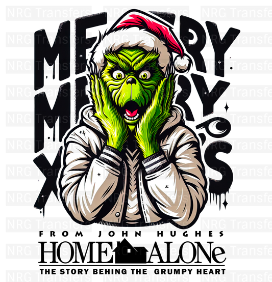 Adult Grinch #6- DTF TRANSFER