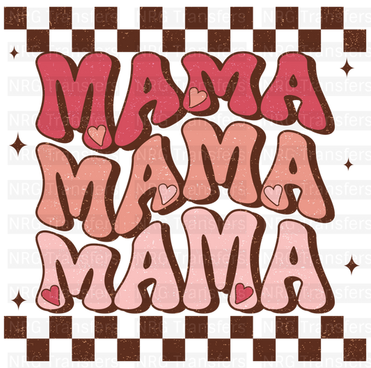 Mama - DTF Print, Heat Transfer, Valentines Day, DTF Transfer