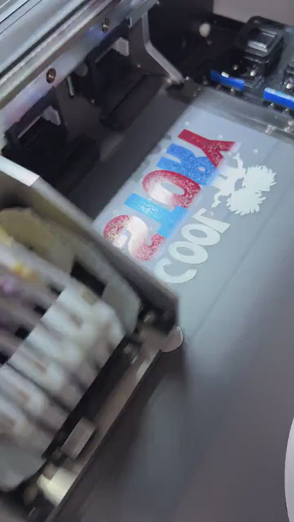 DTF Transfer | Baseball 100 Days of School | DTF Print, Heat Transfer, Ready To Press - Fast Shipping