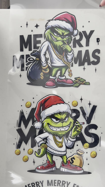 Adult Grinch Gang Sheet #1 12X60