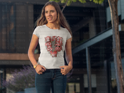 Happy Valentine - DTF Print, Heat Transfer, Valentines Day, DTF Transfer