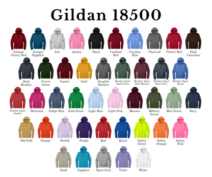 a chart of the hoodies in the history of the hoodie