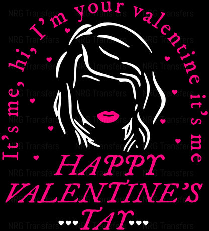 a valentine's day t - shirt with a woman's face